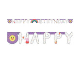 Γιρλάντα γράμματα Peppa Pig Happy Birthday / 2.5 μ